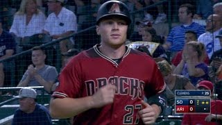 SD@ARI: Owings scores Drury on RBI fielder's choice