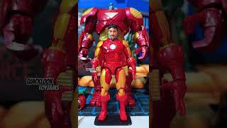 MashUp: HULKBUSTER TONY Marvel Legends QUICK LOOK Superhero Toy Figures