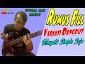 Tutorial Variasi Bass Dangdut Koplo || Variasi Bass Dangdut Mayor dan Minor