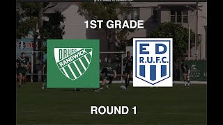 Highlights: 2019 Round 1 - 1st Grade Randwick V Eastwood