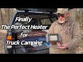 Finally The Perfect Heater for Truck Camping  Kovea Cupid Butane Heater