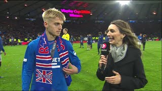 Rangers' Ross McCausland on winning the Viaplay Cup so early in his career