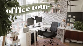 My NEW Office Tour! *desk + stationery organization*