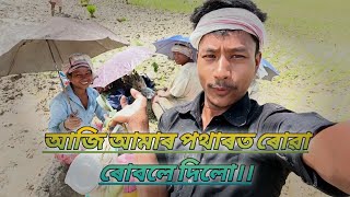 গেলা গৰমত আজি আমাৰ ৰোৱা ৰোব দিলো  Bhai Bhai84 NEW ASSAMESE VLOG