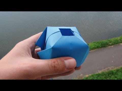 How to make a paper water bomb - Fun origami ! How to make a paper water bomb - Fun origami !
