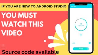 CountDown Timer Appliction with best UI || Android Studio || Kotlin