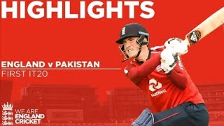 England vs Pakistan 1st |T20| Tom banton sines before rain stop plays! | Virtually |T20