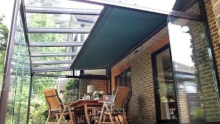 Glass Room or Veranda under-glass Sun Blind