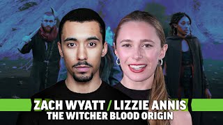 The Witcher: Blood Origin: Zach Wyatt & Lizzie Annis Talk the Celestial Twins' Magic