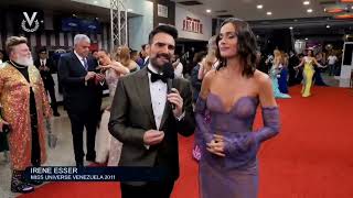 Revive ✨ Gracia, elegancia y una historia que inspira 👑 Irene Esser deslumbra en la alfombra.