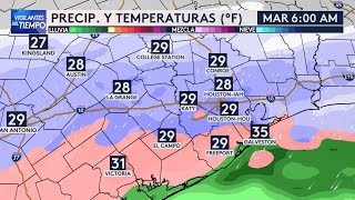 Mínimas en los 24°F: conoce cómo estarán las temperaturas durante la próxima semana en Houston