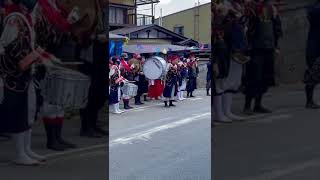 御柱祭ラッパ隊の熱い演奏　🎺ラッパ隊🎺