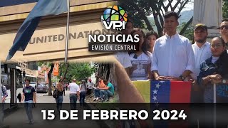 Noticias de Venezuela hoy en Vivo 🔴 Jueves 15 de Febrero de 2024 - Emisión Central - Venezuela