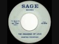 MARTHA FOUNTAIN - The Meaning Of Love (Early & Scarce Soul)