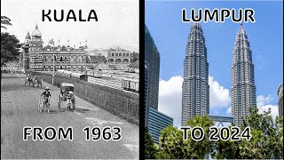 Evolution of Kuala Lumpur's Skyline 1963-2024