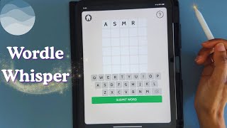 Wordle ASMR ✨ Cozy Whisper Until I Lose 😴