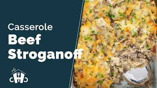 Creamy Beef Stroganoff Casserole: Easy Comfort Food Recipe!