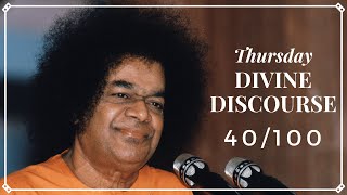 Thursday Divine Discourse |  September 19, 1993 | 40/100