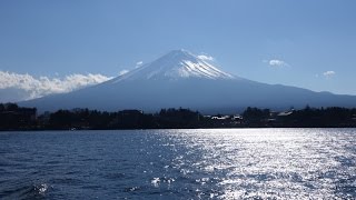 2017元旦東京富士山河口湖散策 第3集 河口湖遊船 登高賞富士 2017.01.03