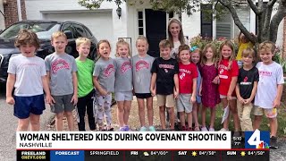 Woman sheltered kids during Covenant School shooting
