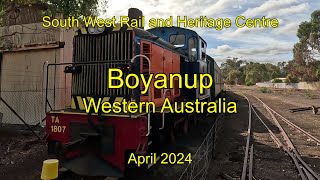 South West Rail Heritage Centre, Boyanup, Western Australia, April 2024