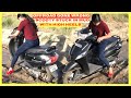 OFfroad gone wrong | Scooty stuck in mud With high heels 👠 | muddy high heels | girl in mud