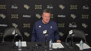 UCF Men's Basketball Postgame Press Conference - vs. Kansas