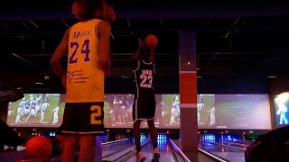 Playing Basketball at a Bowling Alley!