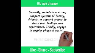 How to cope with depression and anxiety in old age?