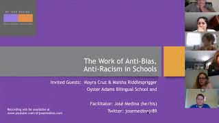 Anti Bias and Anti Racism Work in Schools