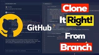 How to Pull Branch Code from Github and GitLab | Clone It Right! (2024 Guide)