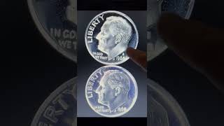 ✋MAJOR MINT SCREW UP Created An Ultra Rare 1968 Dime Worth $50,000! #Shorts #Youtubeshorts