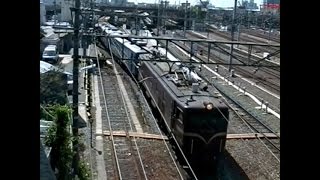 1995年豊橋駅EF58ファミリートロッコなど　想い出の鉄道シーン361