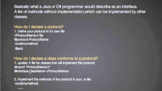 appBuilderTV.com Objective-c Protocols
