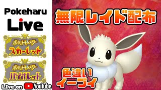 【無限配布】色違いイーブイ_視聴者間の交流あり（交換・対戦・情報）2月23日朝～【ポケモンSV】