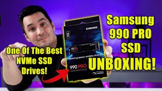 One Of The Best NVMe SSD Drives! Samsung 990 PRO SSD UNBOXING!