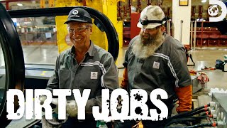 Mike Rowe Conquers the Filthiest Escalator | Dirty Jobs | Discovery