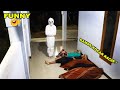 Trending🔥 Prank Pocong Bocil tidur sampe Kocar Kacir - lucu Ngakak 🤣👍