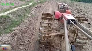 របៀបបើកបរគោយន្ត How to Driving the kubuta tractor  by Chi kha kh