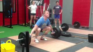 Neil Alderdice 90kg Snatch