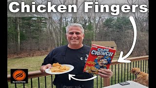 Cap'n Crunch Chicken Fingers on the Blackstone