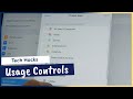 How to manage usage controls and screen time on your iPhone or iPad | Apple Accessibility Features
