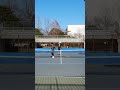 【テニス】チャンスボール力んでタッチネットしちゃう奴wテニスあるあるっすよね？ tennis shorts テニス ショート テニスあるある チャンネル登録お願いします