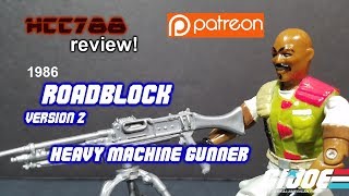 HCC788 - 1986 ROADBLOCK v2 - Patrons' Choice - Vintage G.I. Joe review!