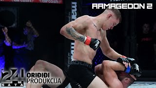 Jovan Todorović vs Ilija Brkan *borba večeri* | CIJELI MEČ | ARMAGEDON 2