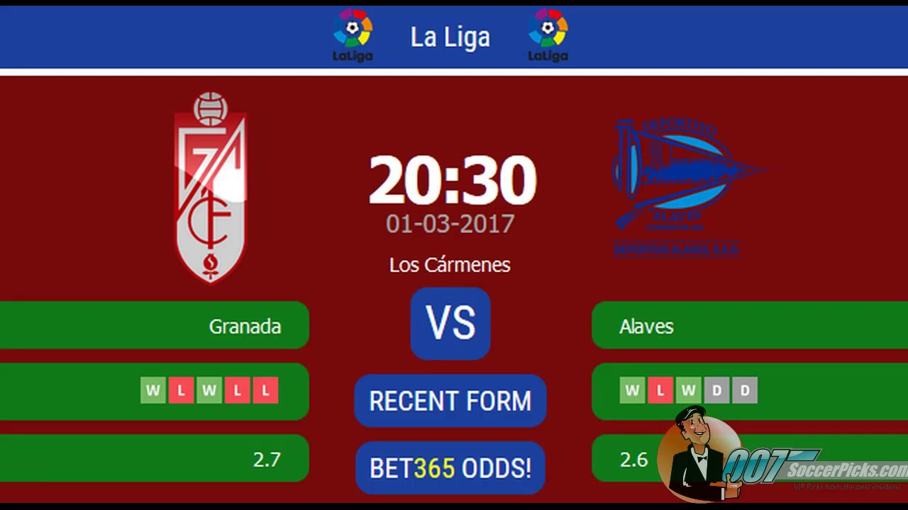 Granada CF Vs Alaves PREDICTION (by 007Soccerpicks.com) - YouTube