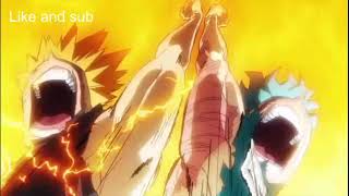 Midoriya Last Smash, He Gives Bakugou One For All, Deku \u0026 Bakugou Vs Nine | Movie