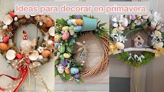 #tendencia DECORACIÓN primavera 2025 pascua 🐣