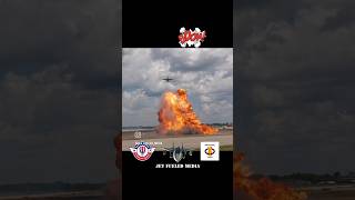 Boom!! Firewalkers International- P-47 \u0026 A-10 - Battle Creek Field of Flight Air Show!!