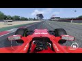 assetto corsa ps4 ferrari sf70h @ barcelona gp 1 19.601 setup ds4 controller